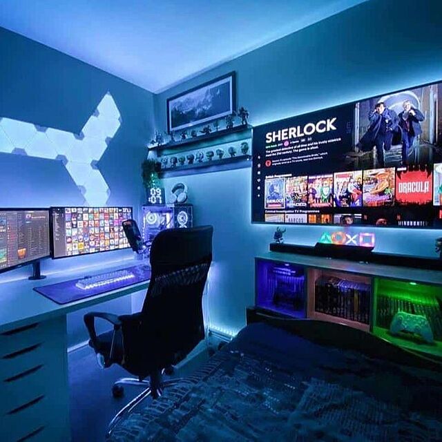 ゲームの世界にどっぷり浸かる こだわりのつまったゲーム部屋 ローリエプレス