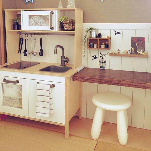 子どもに返って遊びたい Ikeaのおままごとキッチンduktig ローリエプレス