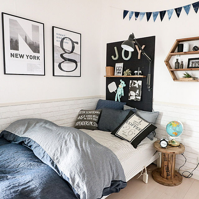 親子でお気に入り かっこいい男子部屋を作っちゃおう ローリエプレス