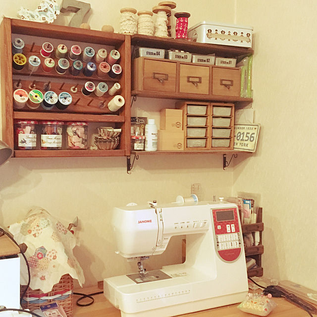 ソーイング好きさんに アトリエ ミシンコーナーの作り方 ローリエプレス