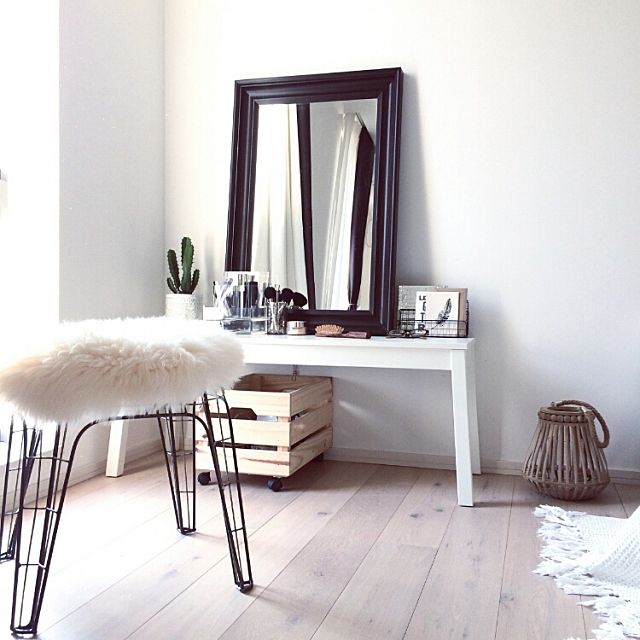 最愛コスメがこんなに持てる 美麗なドレッサーと収納法 ローリエプレス