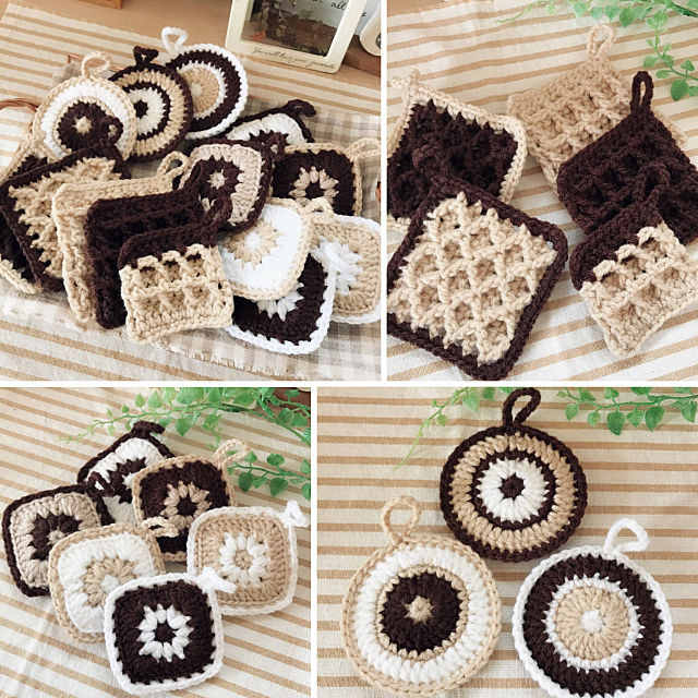 かぎ針編みで作れる ほっこり小物やカラフル雑貨たち ローリエプレス