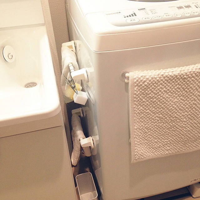 こんなものも収納できる 洗濯機横のスペースの有効活用法 ローリエプレス