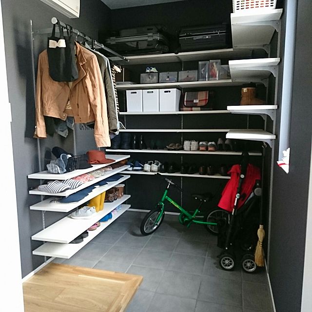 駐輪スペースは外でも中でもok 自転車の置き場所アイデア ローリエプレス