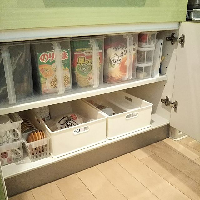 ニトリのアイテムですっきり 使い勝手のいいキッチン収納 ローリエプレス