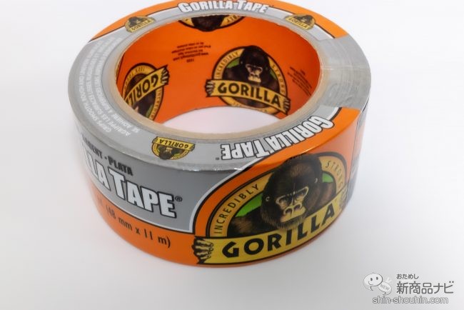 Gorilla クリスタルクリアダクトテープ 1.88インチ x 5ヤード クリア 5個パック - 2