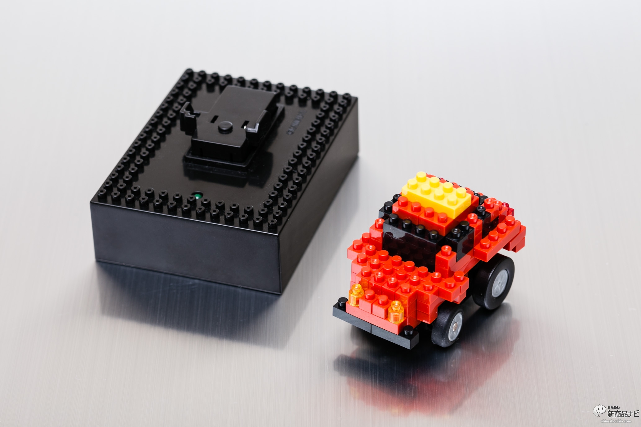 自分で組立ててスマホ操作可能な Nanoblock Motion チョロq 登場 ナノブロックで好きな車を作れる 15年2月5日 エキサイトニュース