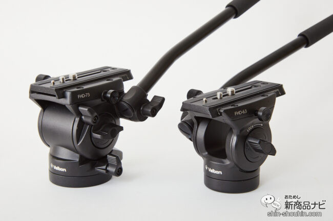 Velbon オイルフリュード雲台 ビデオ雲台 FHD-65D ベルボン