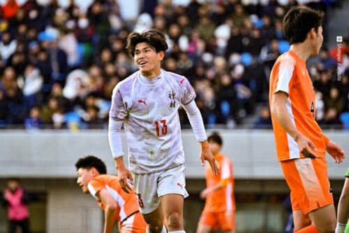 神村学園が夏冬2冠へ8強進出！ 水口に4発快勝…日髙元が2得点で大会5点