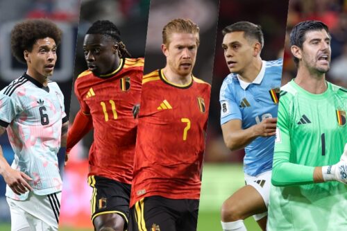 ベルギー代表、W杯に臨むメンバー発表！ デ・ブライネ、ドク