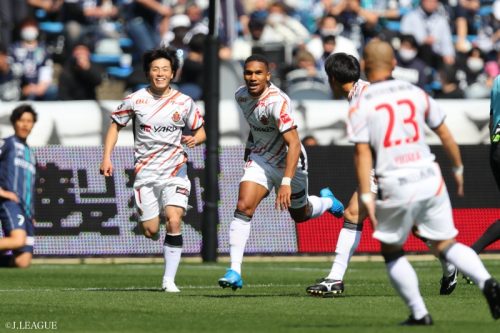 名古屋 昇格組福岡に競り勝ち白星スタート マテウスが2ゴールの活躍 21年2月28日 エキサイトニュース