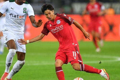 ビーレフェルト奥川が今季初ゴール チームは勝ち越されボルシアmgに敗戦 21年9月13日 エキサイトニュース