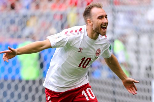 豪快ボレーでw杯初得点 デンマークの 10番 エリクセン Mom受賞 18年6月22日 エキサイトニュース