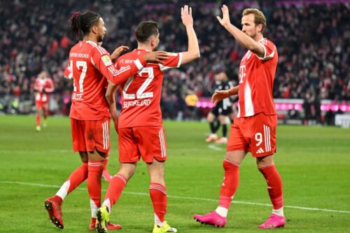 バイエルンがヴォルフスブルクに“8発”圧勝！ オリーズとL・ディアス