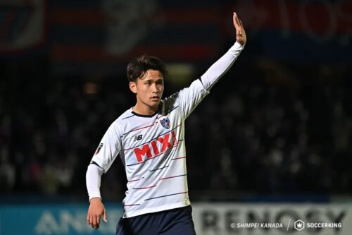 パリ世代の星はfc東京の勝利請負人へ 選手権制覇から1カ月半 松木玖生が示した球際と走力 22年2月21日 エキサイトニュース