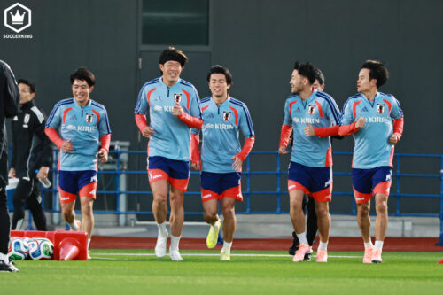 年内最後の日本代表活動がスタート！ 初日は6選手がピッチで汗を流す