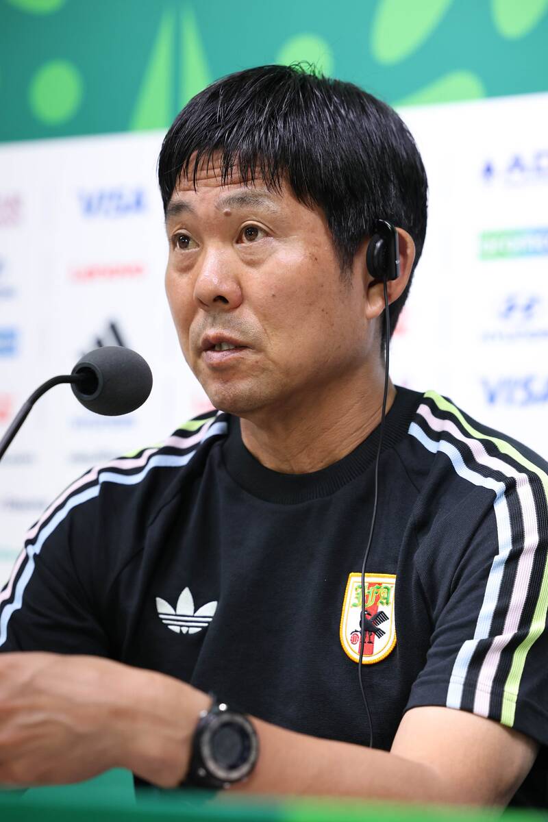 W杯】森保監督が第2戦チュニジア戦に向け会見「受け身にならず、相手 