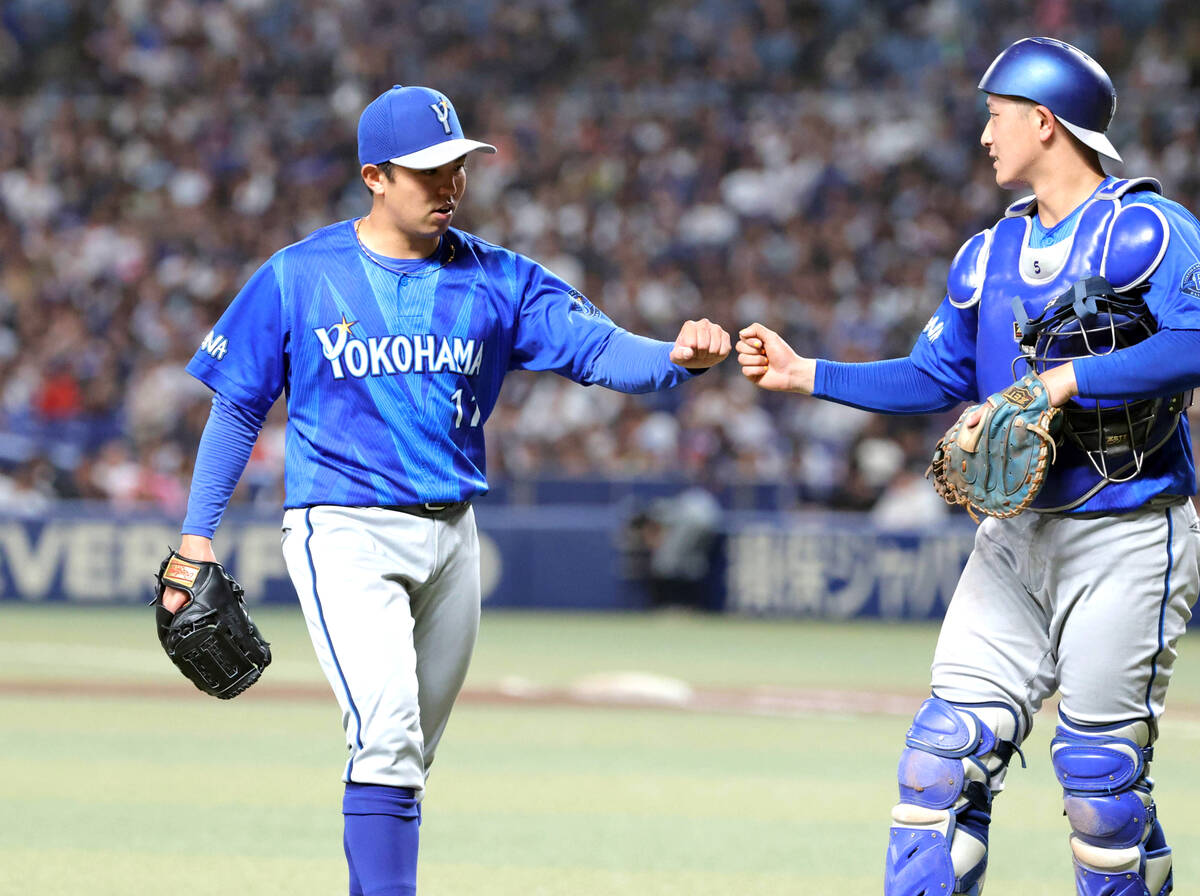 DeNA】東克樹が6回4安打2失点で6勝目の権利を得て降板 
