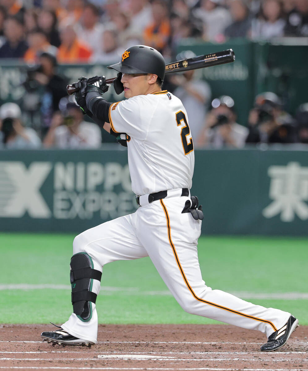 巨人】吉川尚輝が先制タイムリー！「勇人さんに感謝です」12年ぶり