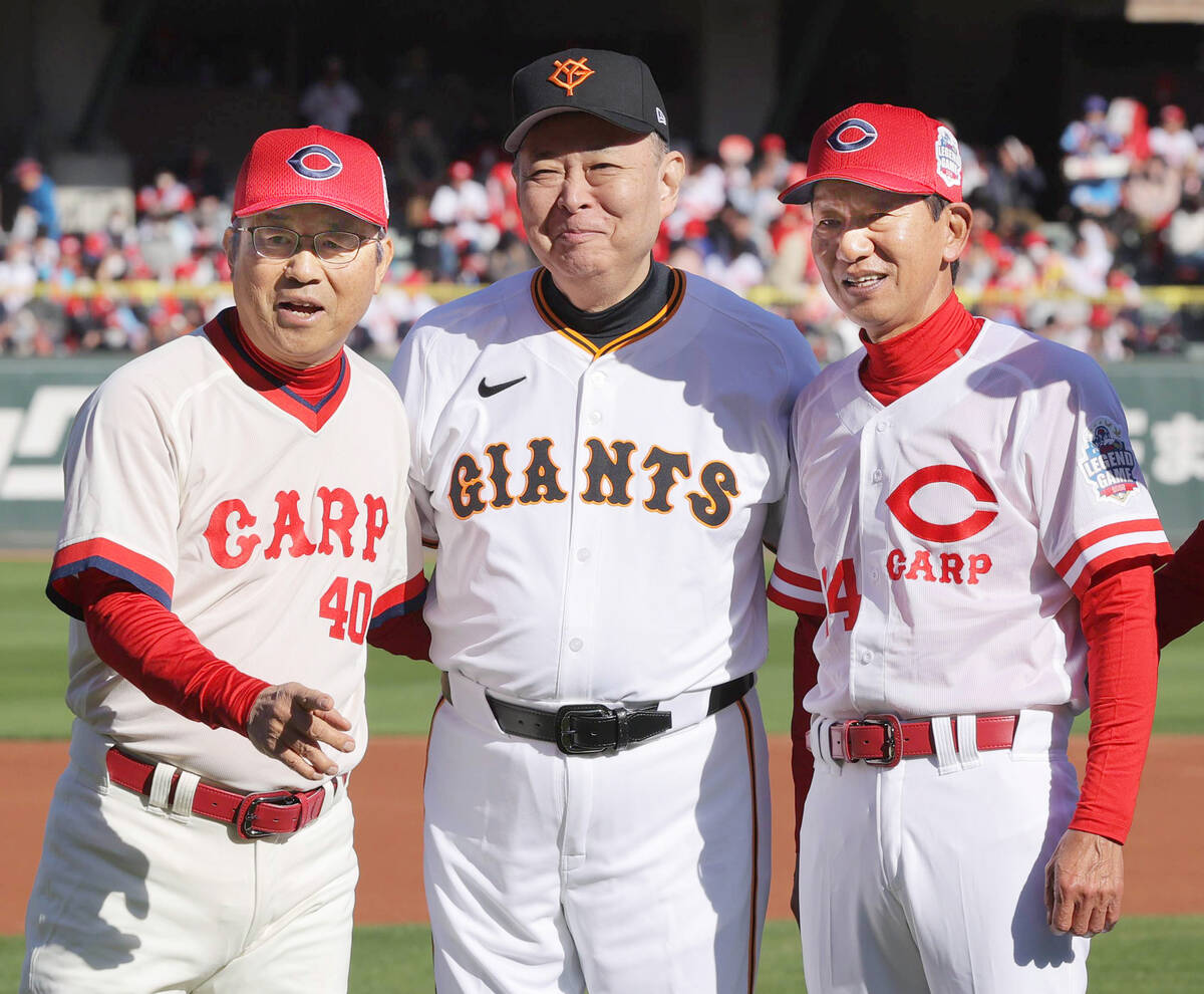 広島】カープレジェンドゲーム3年半ぶり開催 安仁屋宗八氏、山本浩二