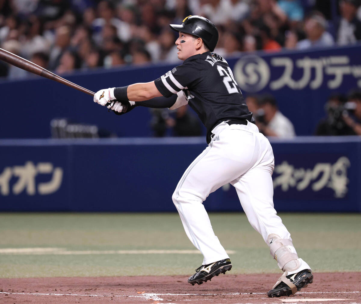 ソフトバンク】栗原陵矢のバットが止まらない！ 2長打3打点で存在感