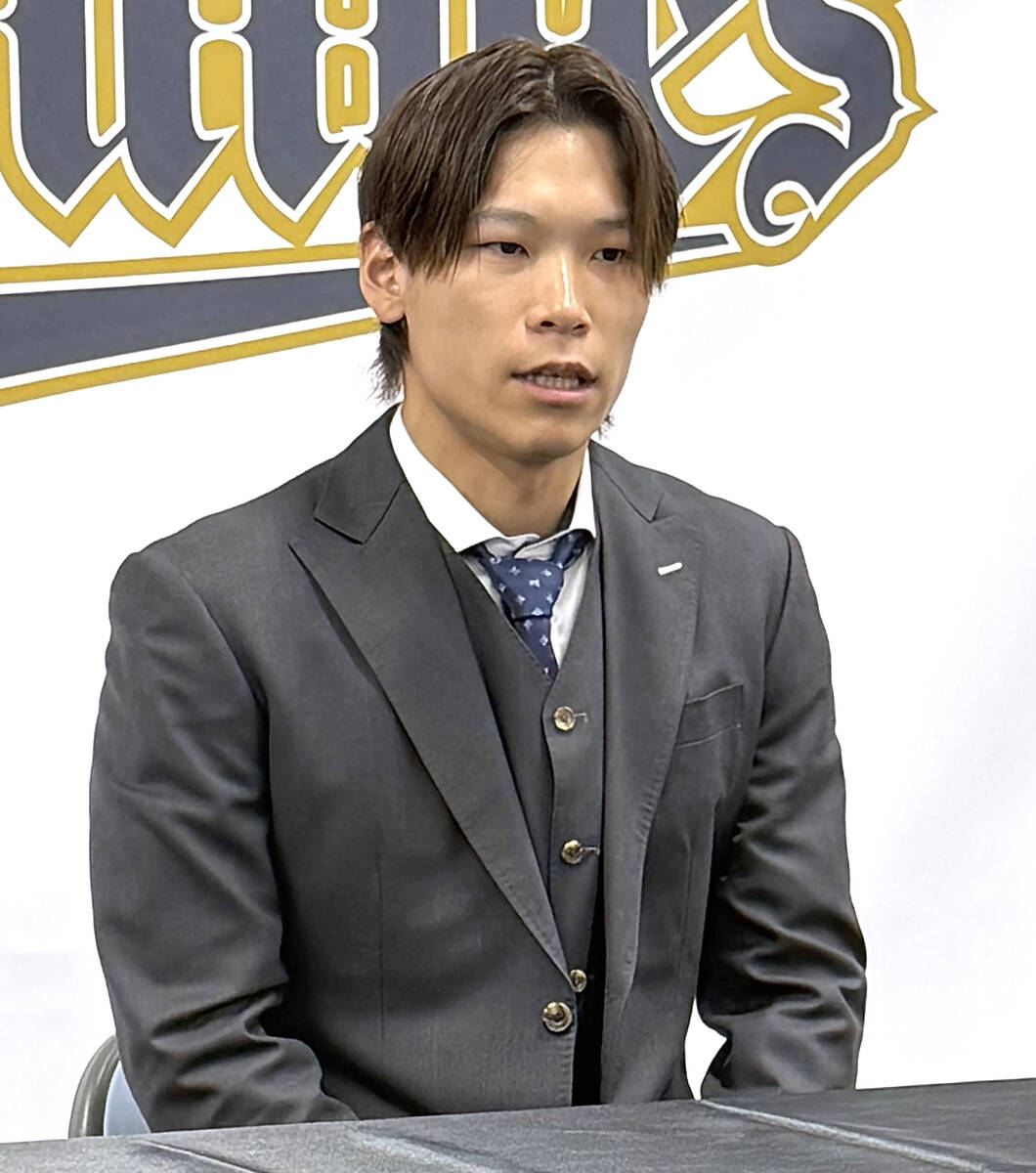 オリックス】中川圭太が1億円でサイン「けがなくできたのは一番