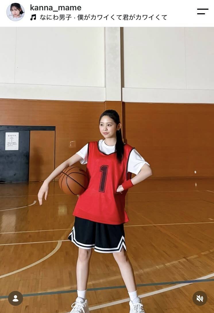 カジサックの長女・梶原叶渚 ポニテ×バスパン姿が「めちゃ ...