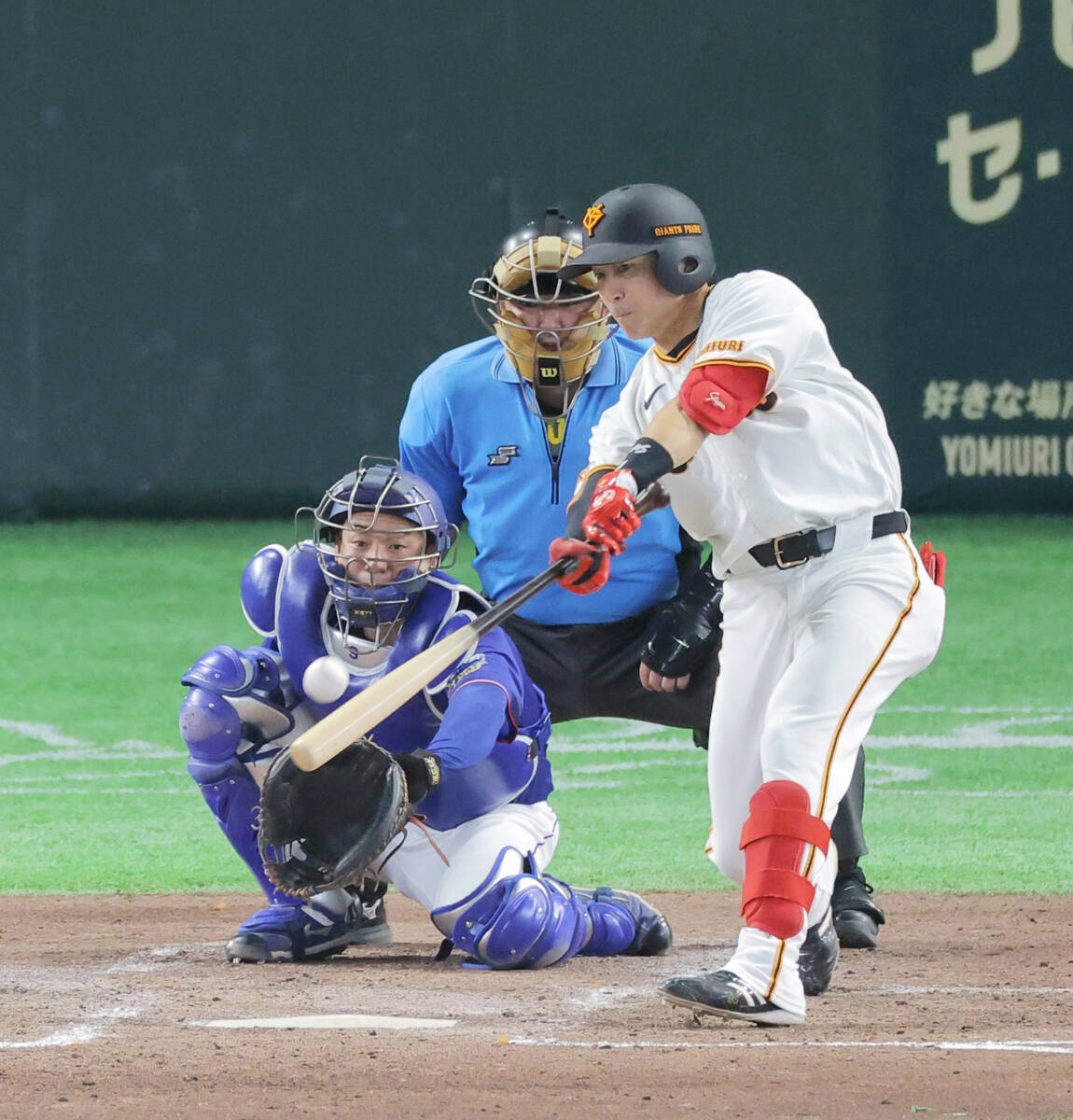 巨人】増田大輝がプロ11年目で初の猛打賞！ 中日の先発・金丸を攻略