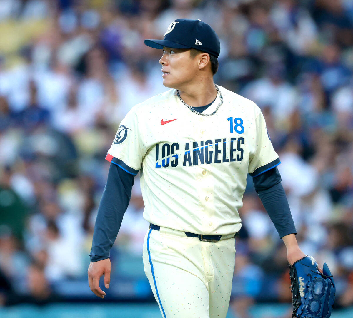 山本由伸、第2子誕生の大谷翔平への“お祝い星”ならず 6回3失点で 