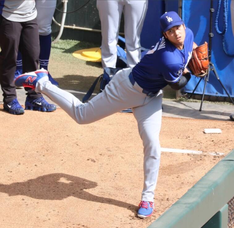 2児のパパ大谷翔平、第2子誕生後の初登板へ“基本”の2日前にブルペン