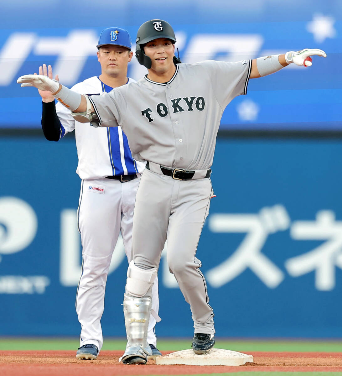 巨人】大城卓三「自分もうれしいです」竹丸和幸の2か月ぶり白星呼ぶ好