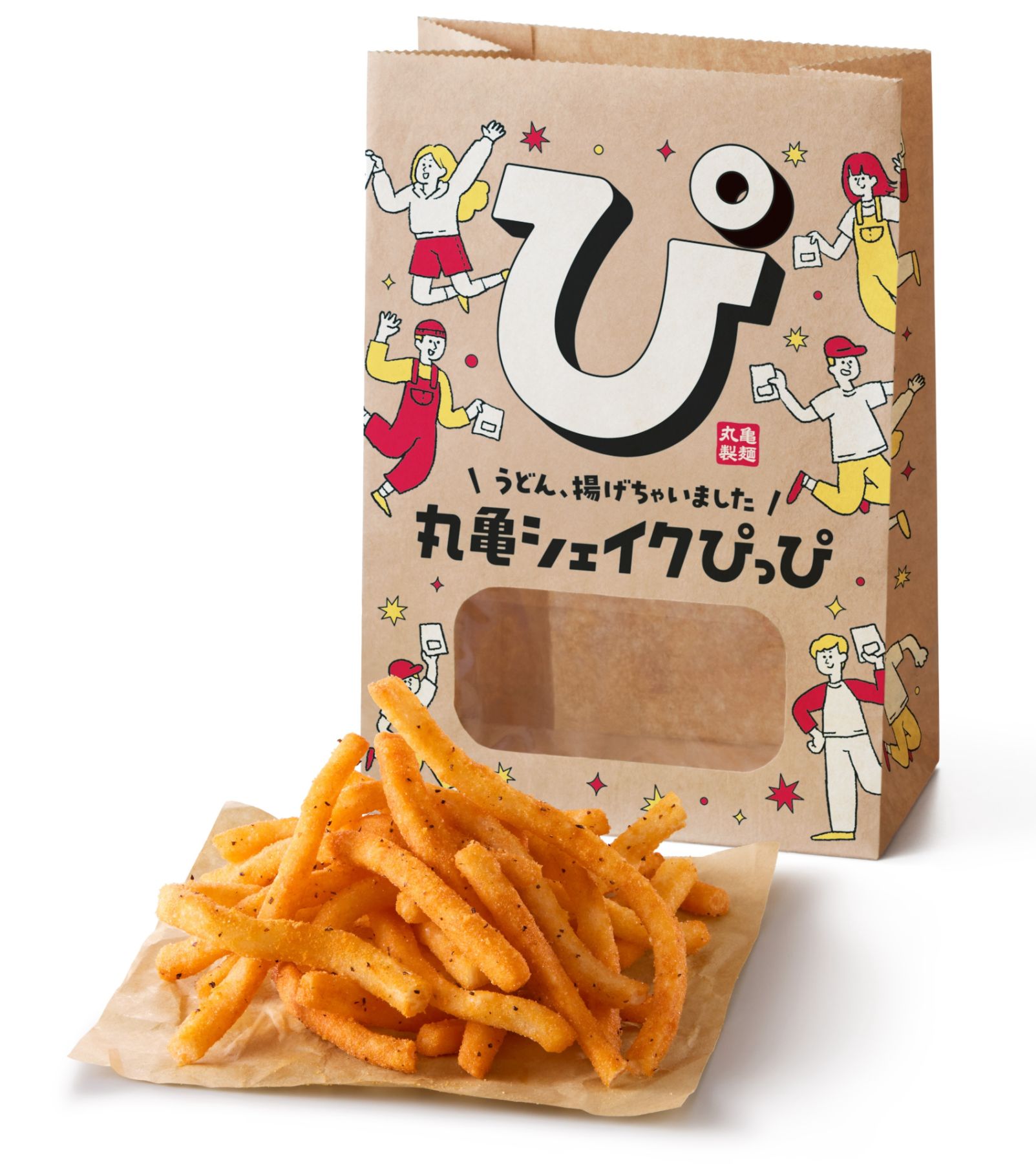【ぴっぴ】カップ麺、お菓子まとめ 丸亀製麺、うどんを揚げたスナック「丸亀シェイクぴっぴ」発売、1袋190