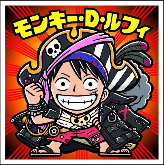 ビックリマンシール ルフィ ビックリマン“ワンピースマンチョコRED”西日本に販売拡大、ルフィ