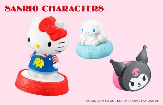 ハッピーセット「サンリオキャラクターズ」発売、ハローキティの