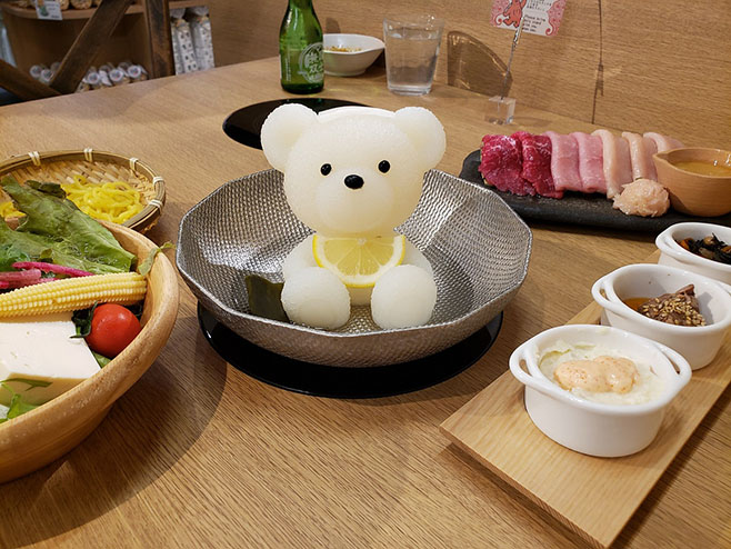 くまちゃん温泉」渋谷センター街へ移転、エンタメ性をより強化/イート