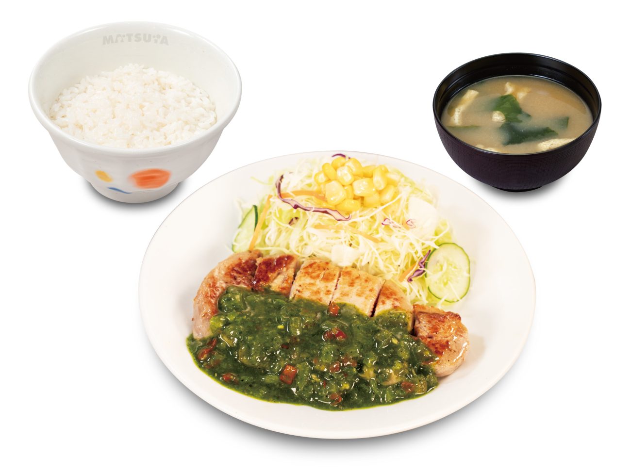 松屋の新定食！「チミチュリソース厚切りポークグリル」の楽しみ方
