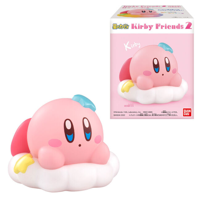 食玩「星のカービィ」Kirby Friends2(カービィフレンズ2)発売、かわいい彩色済ソフビ人形9種類、ワドルディやレアカラーも/バンダイ  (2022年5月22日) - エキサイトニュース