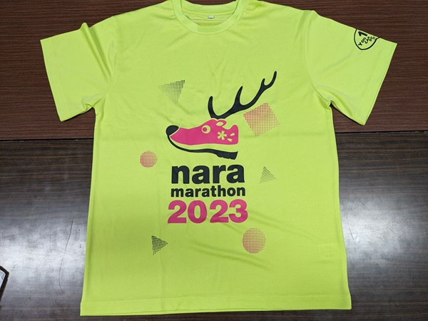 奈良マラソン2024」の参加賞Tシャツのデザイン募集中！最優秀賞には10
