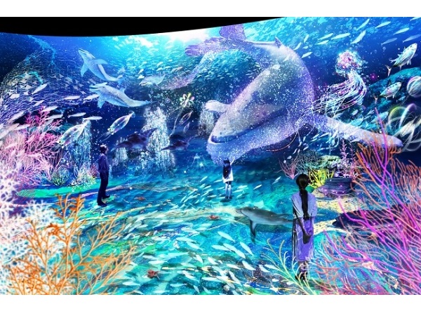 鮮やかな光の世界！“海のデジタルアート展”を日本初開催 (2019年9月12日) - エキサイトニュース