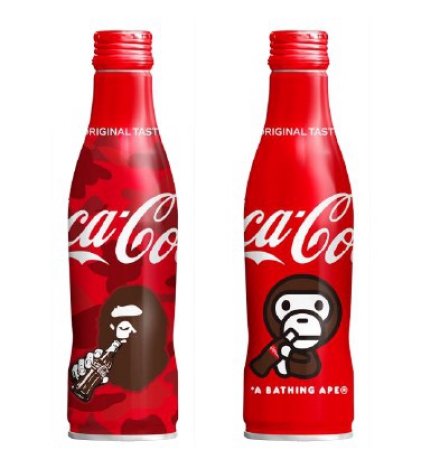 A Bathing Ape コカ コーラ スリムボトル限定デザイン2種登場 年5月24日 エキサイトニュース