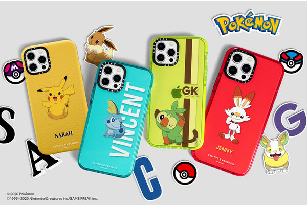 CASETiFY & POKMON 】ポケモンのコラボスマホケースブラック - iPhone