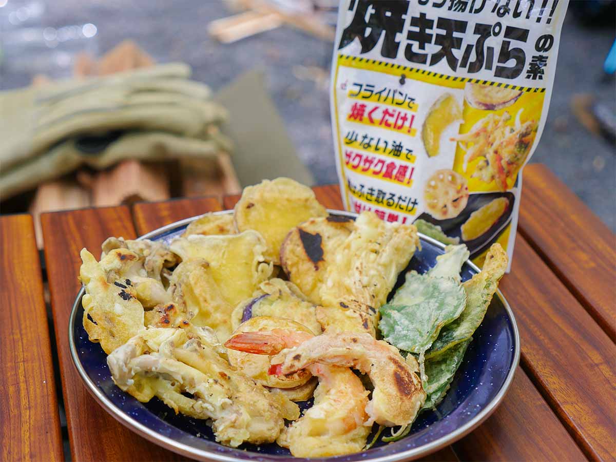 昭和産業 もう揚げない 焼き天ぷらの素 120g ×1個 小麦粉