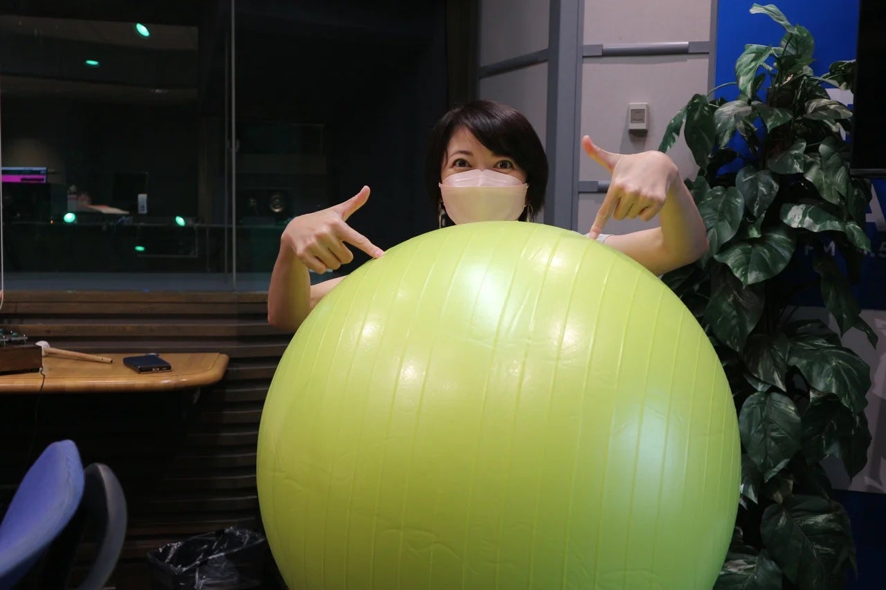 ３代目バランスボールは メロン 外山惠理いつもより弾んでおります 22年9月12日 エキサイトニュース