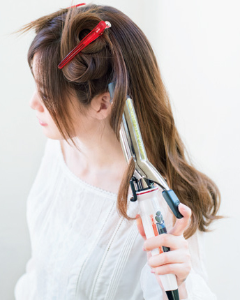 ヘアアレンジ ふわふわ美ロング まいやんヘアを巻き髪で再現 ローリエプレス