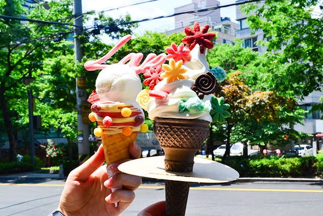 ソウル 見て幸せ 食べてもっと幸せ インスタ映えアイスクリーム屋さん 17年6月29日 エキサイトニュース