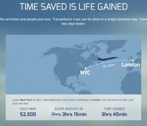 Ny ロンドンが3時間15分 新 超音速旅客機 Boom 来年にも試験飛行 16年11月日 エキサイトニュース