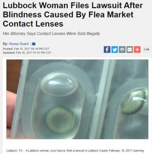 カラコンで細菌感染により失明した米女性 フリマ業者の違法販売 と高額訴訟へ 17年2月21日 エキサイトニュース 2 2
