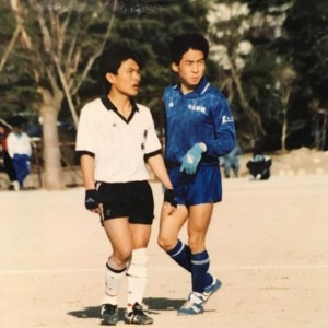 ワッキー 30年前 市船サッカー部時代 名良橋選手をマークするレアショット 17年11月17日 エキサイトニュース