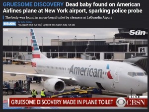 アメリカン航空機内トイレに胎児の遺体 Nyラガーディア空港で清掃員が発見 米 18年8月9日 エキサイトニュース