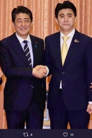 安倍前首相のモノマネ芸人 今後に不安も菅首相の顔マネ着手 似てます 生き残りへの執念 の声 年9月17日 エキサイトニュース